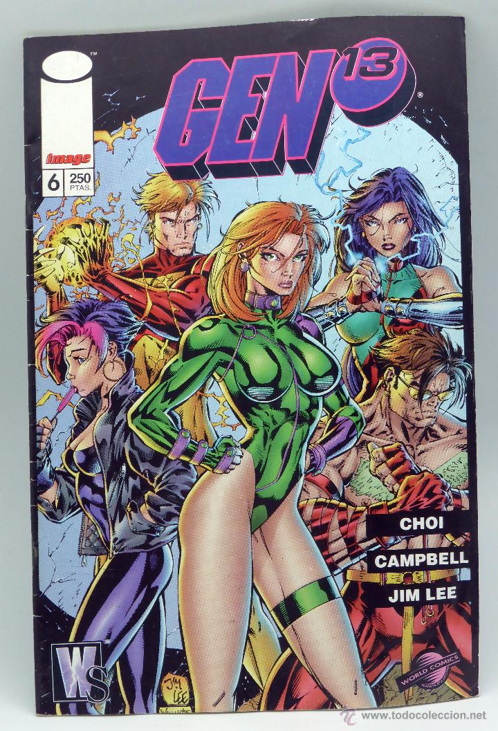 C&oacute;mics: Gen 13 Wildstorm n&ordm; 6 Image Ed Planeta 1996 - Foto 1