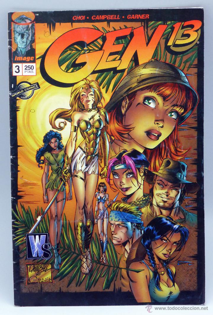 C&oacute;mics: Gen 13 Wildstorm n&ordm; 3 Image Ed Planeta 1996 - Foto 1