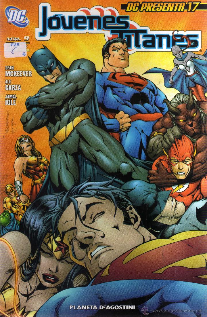 C&oacute;mics: J&Oacute;VENES TITANES N&Uacute;MERO 9 - PLANETA - CJ195 - Foto 1