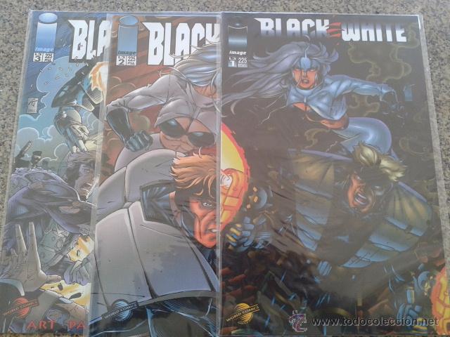 C&oacute;mics: BLACK WHITE -- COMPLETA - 3 NUMEROS -- PLANETA -- - Foto 1