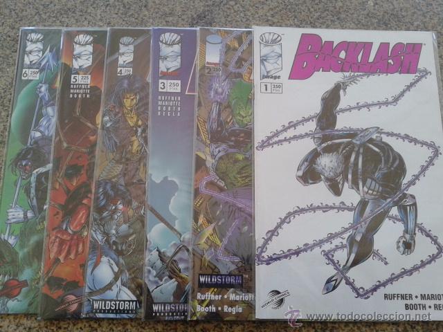 C&oacute;mics: BACKLASH -- LOTE CON LOS 6 PRIMEROS NUMEROS -- IMAGE / PLANETA -- - Foto 1