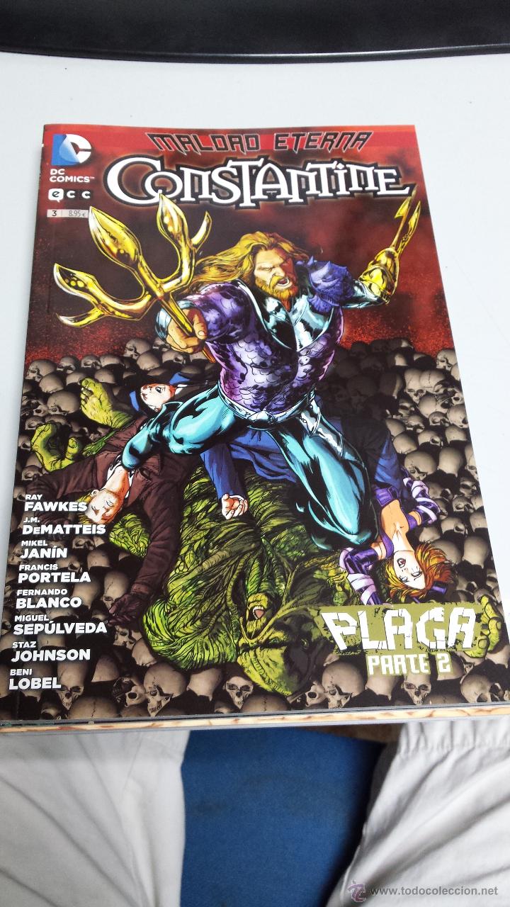 C&oacute;mics: CONSTANTINE N&ordm; 3 : MALDAD ETERNA &iexcl; TOMO 96 PAGINAS ! DC - ECC - Foto 1