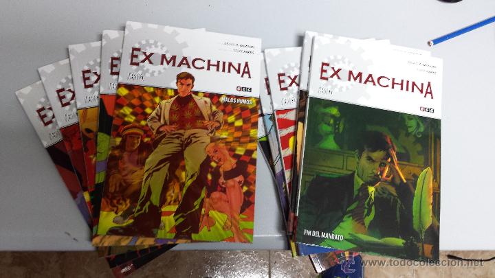 C&oacute;mics: EX MACHINA &iexcl; COMPLETA 10 TOMOS ! BRIAN K VAUGHAN / VERTIGO - ECC - Foto 1