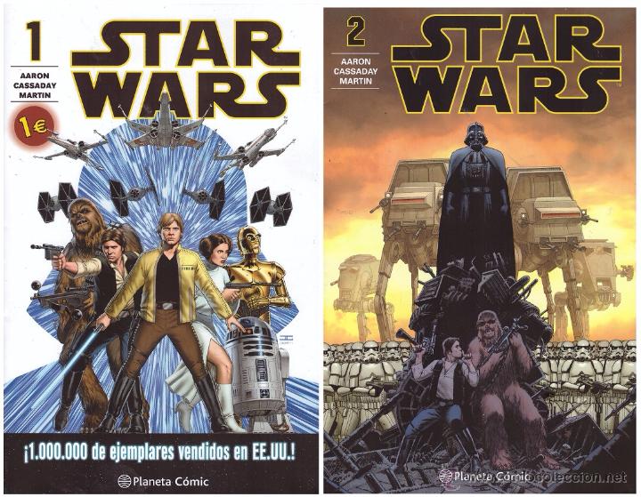 C&oacute;mics: Comic Star Wars, n&ordm; 1 y 2; Ed. Planeta - Foto 1