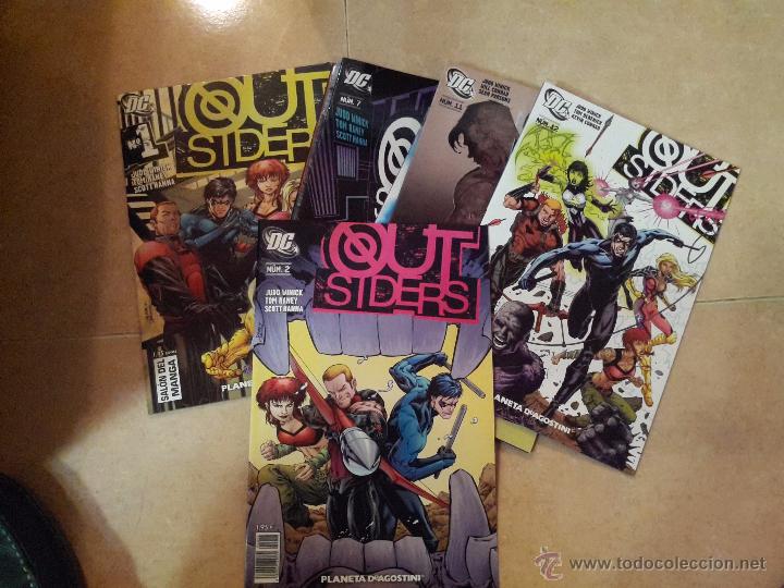 C&oacute;mics: OUTSIDERS 1 AL 12 PLANETA AGOSTINI - Foto 1