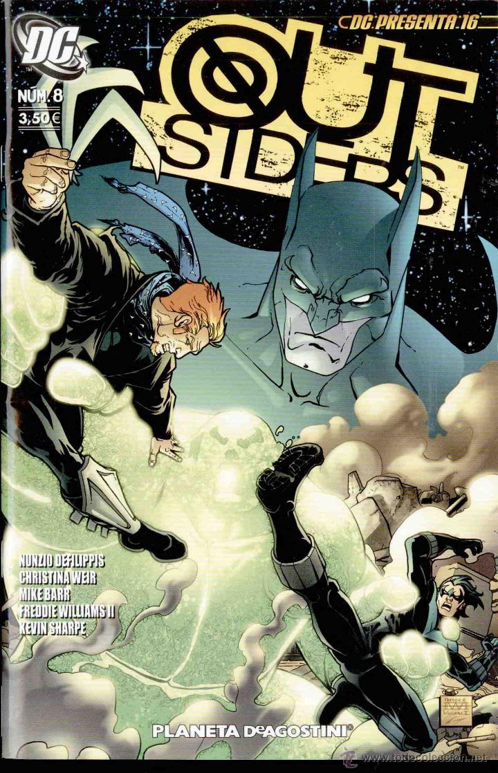 C&oacute;mics: OUT SIDERS N&ordm;8. DC - Foto 1