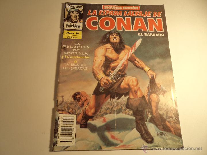 C&oacute;mics: la espada salvaje de conan. n&ordm; 19. 2&ordf; edici&oacute;n. (m-8) - Foto 1
