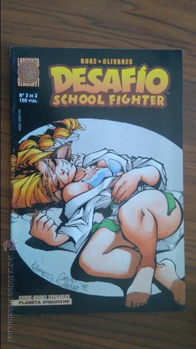 C&oacute;mics: DESAFIO. SCHOOL FIGHTER. ROKE. OLIVARES. 2 - Foto 1