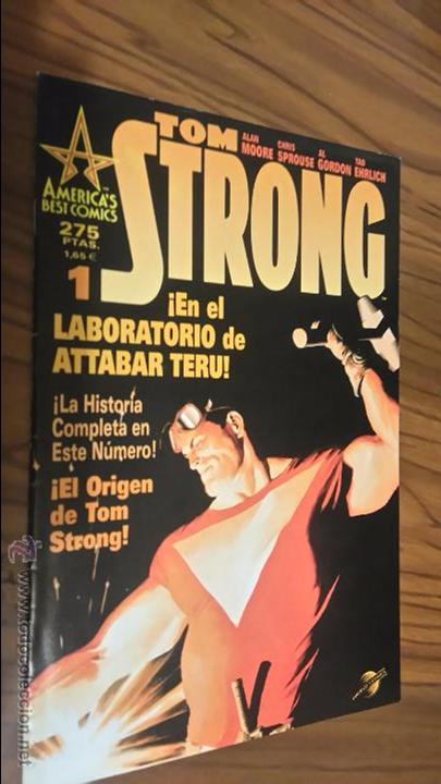 C&oacute;mics: TOM STRONG 1. ALAN MOORE. BUEN ESTADO. - Foto 1