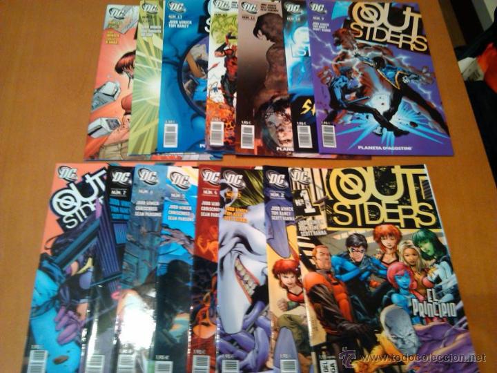 C&oacute;mics: pack de outsiders numeros del 1 al 14 - Foto 1