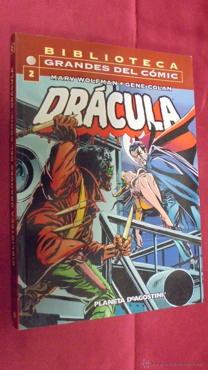 C&oacute;mics: BIBLIOTECA GRANDES DEL C&Oacute;MIC. DR&Aacute;CULA. N&ordm; 2. PLANETA. - Foto 1