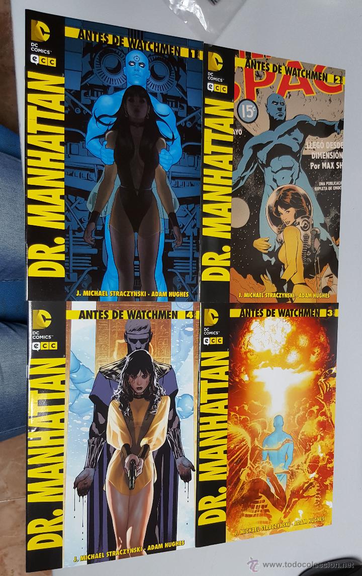 C&oacute;mics: ANTES DE WATCHMEN : DR. MANHATTAN &iexcl; COMPLETA 4 NUMEROS ! MICHAEL STRACZYNSKI DC - ECC - Foto 1