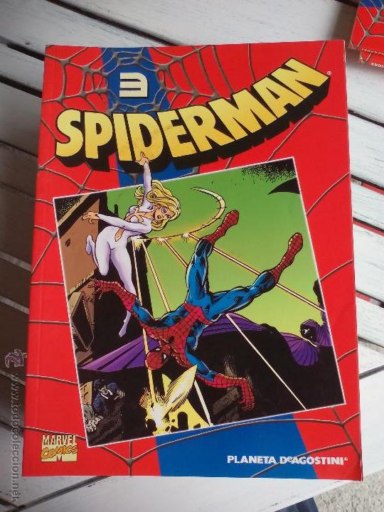C&oacute;mics: Spiderman. n&ordm; 3. Capa y pu&ntilde;al. Marvel Comics. Planeta DeAgostini - Foto 1