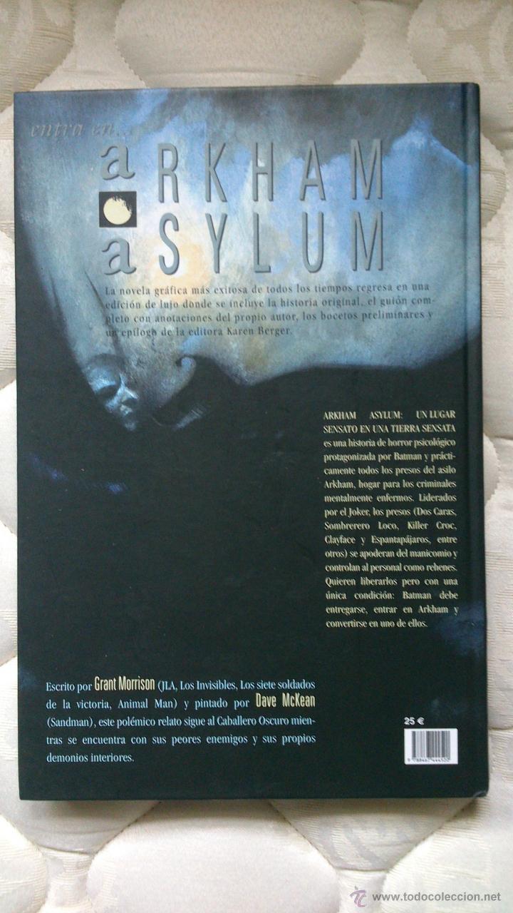 C&oacute;mics: ABSOLUTE: ARKHAM ASYLUM de Grant Morrison, Dave McKean - Foto 3