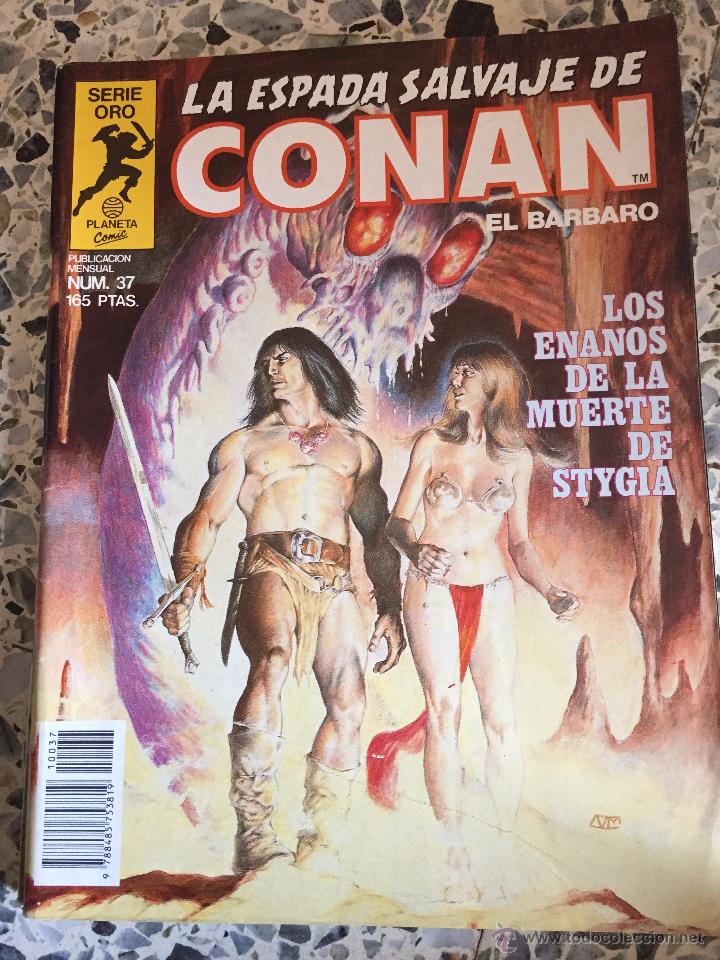 C&oacute;mics: LA ESPADA SALVAJE DE CONAN N&Uacute;M. 37 EDICIONES FORUM - Foto 1