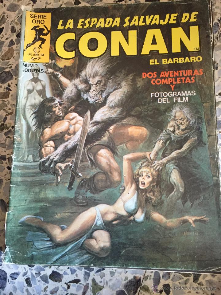 C&oacute;mics: LA ESPADA SALVAJE DE CONAN N&Uacute;M.2 PRIMERA EDICI&Oacute;N PLANETA COMICS - Foto 1
