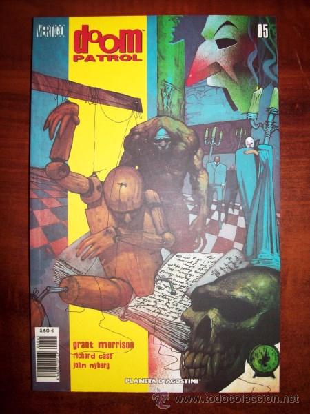 C&oacute;mics: DOOM PATROL. N&Uacute;M. 5. [V&Eacute;RTIGO] / Morrison, Case, Nyberg - Foto 1