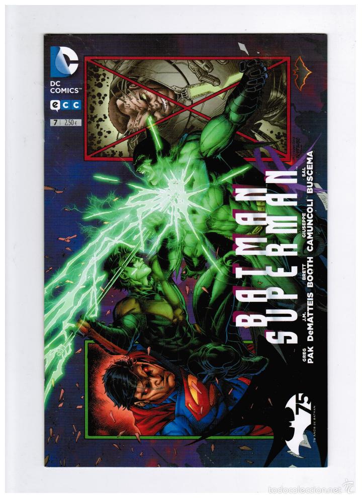 C&oacute;mics: BATMAN / SUPERMAN N&ordm; 7 - ECC DC COMICS - Foto 1