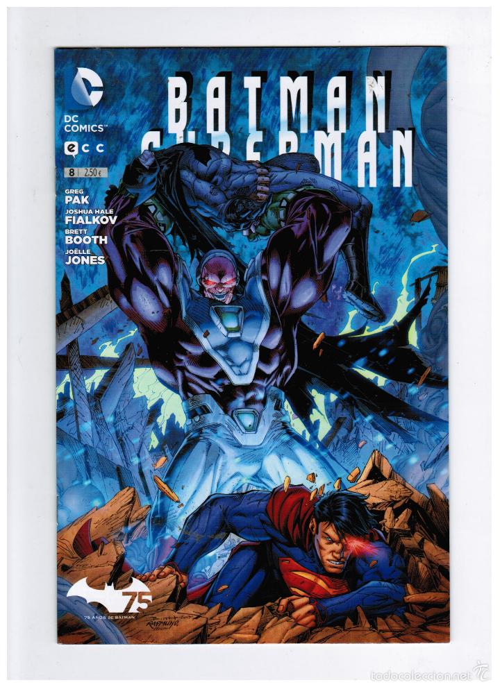 C&oacute;mics: BATMAN / SUPERMAN N&ordm; 8 - ECC DC COMICS - Foto 1