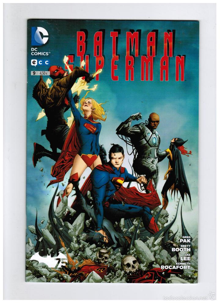 C&oacute;mics: BATMAN / SUPERMAN N&ordm; 9 - 64 P&Aacute;GINAS - ECC DC COMICS - Foto 1