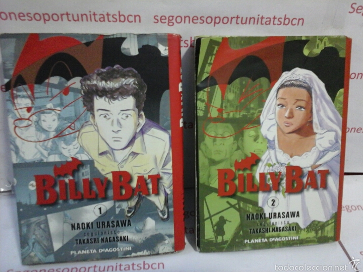 C&oacute;mics: LOTE - BILLY BAT - TOMO 1 Y 2 - PLANETA - Foto 1