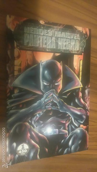 C&oacute;mics: HEROES MARVEL. PANTERA NEGRA 1. BUEN ESTADO - Foto 1