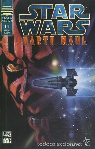 C&oacute;mics: STAR WARS - DARTH MAUL - COLECCI&Oacute;N COMPLETA 2 N&Uacute;MEROS - PLANETA - Foto 1