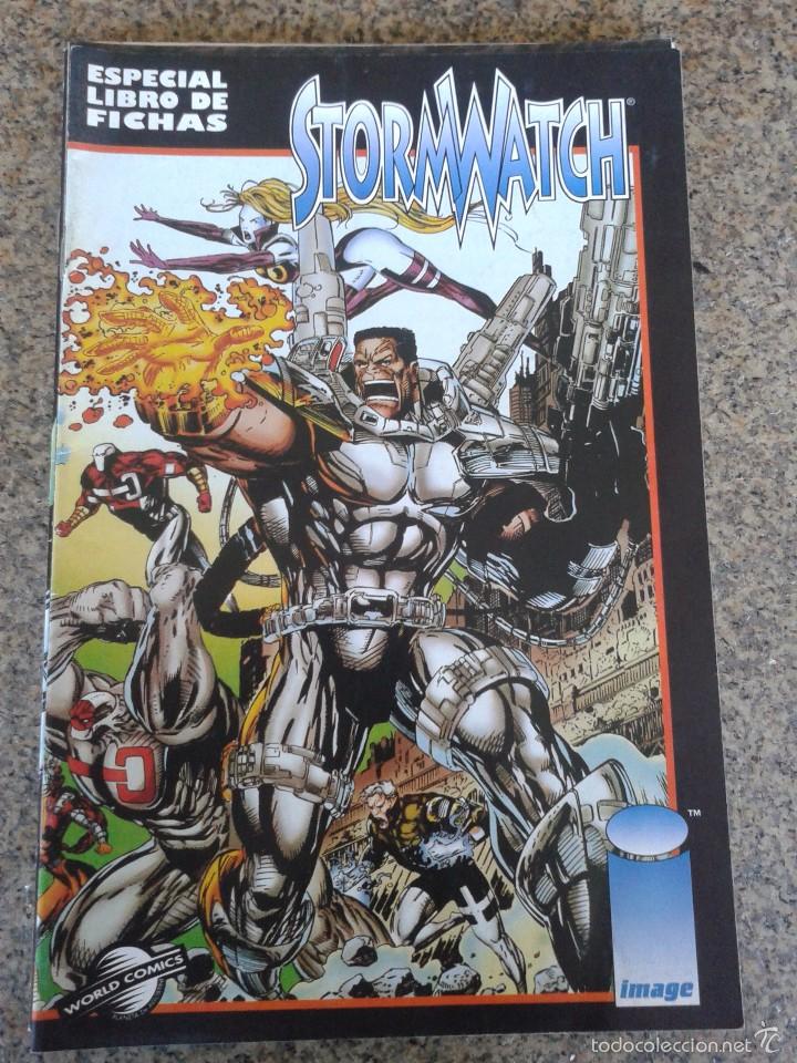 Comics : STORMWATCH -- ESPECIAL LIBRO DE FICHAS -- IMAGE / PLANETA --