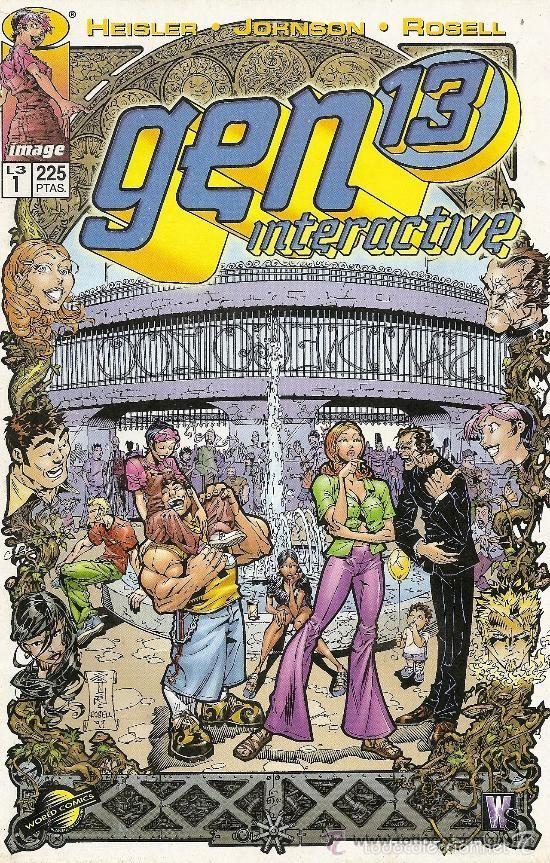 C&oacute;mics: GEN 13 INTERACTIVE N&ordm; 1 - PLANETA - IMPECABLE - Foto 1