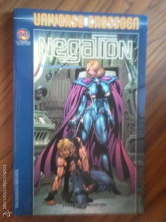 Comics: NEGATION. EL PODER DEL LEGISLADOR. UNVIERSO CROSSGREN. BUEN ESTADO. R&Uacute;STICA caj 62