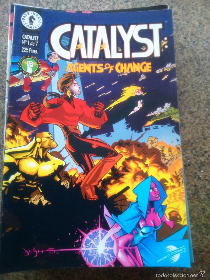 C&oacute;mics: CATALYST : AGENTS OF CHANGE -- N&ordm; 1 DE 7 -- WORLD COMICS / PLANETA --