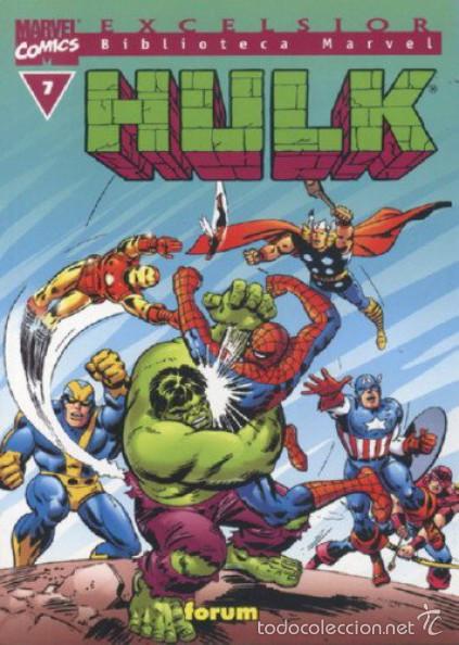 C&oacute;mics: BIBLIOTECA MARVEL HULK N&ordm; 07. FORUM. NUEVO. SIN USAR B/N - Foto 1