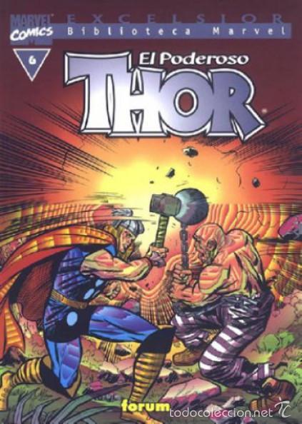 C&oacute;mics: BIBLIOTECA MARVEL THOR N&ordm; 06. FORUM. NUEVO. SIN USAR B/N - Foto 1