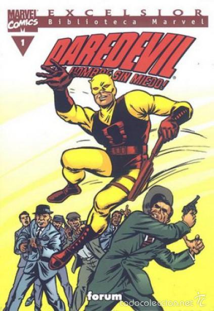 C&oacute;mics: BIBLIOTECA MARVEL DAREDEVIL N&ordm; 01. FORUM. NUEVO. SIN USAR B/N - Foto 1