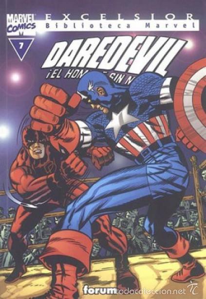 C&oacute;mics: BIBLIOTECA MARVEL DAREDEVIL N&ordm; 07. FORUM. NUEVO. SIN USAR B/N - Foto 1