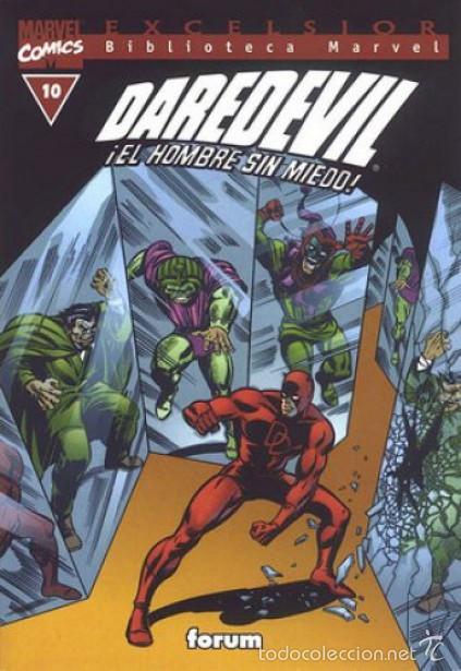 C&oacute;mics: BIBLIOTECA MARVEL DAREDEVIL N&ordm; 10. FORUM. NUEVO. SIN USAR B/N - Foto 1