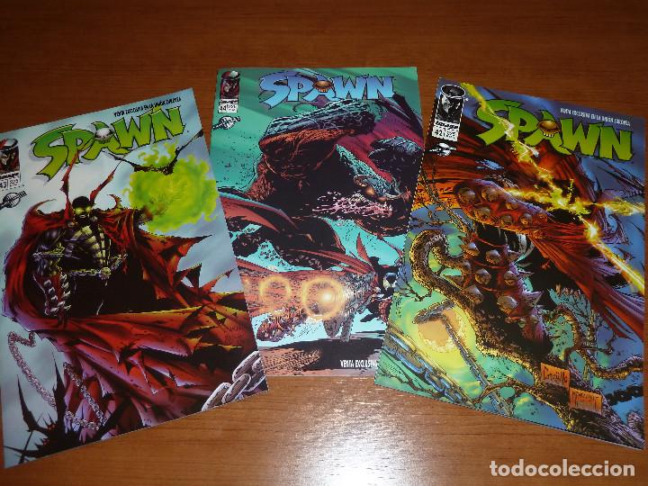 C&oacute;mics: SPAWN - N&uacute;mero 42 al 44 (Espa&ntilde;ol) - Planeta IMAGE 1997 - IMPECABLE - Foto 1