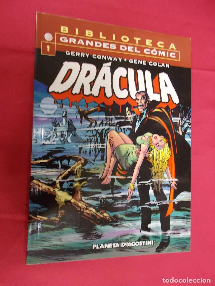 C&oacute;mics: BIBLIOTECA GRANDES DEL COMIC. DRACULA. N&ordm; 1. PLANETA. - Foto 1