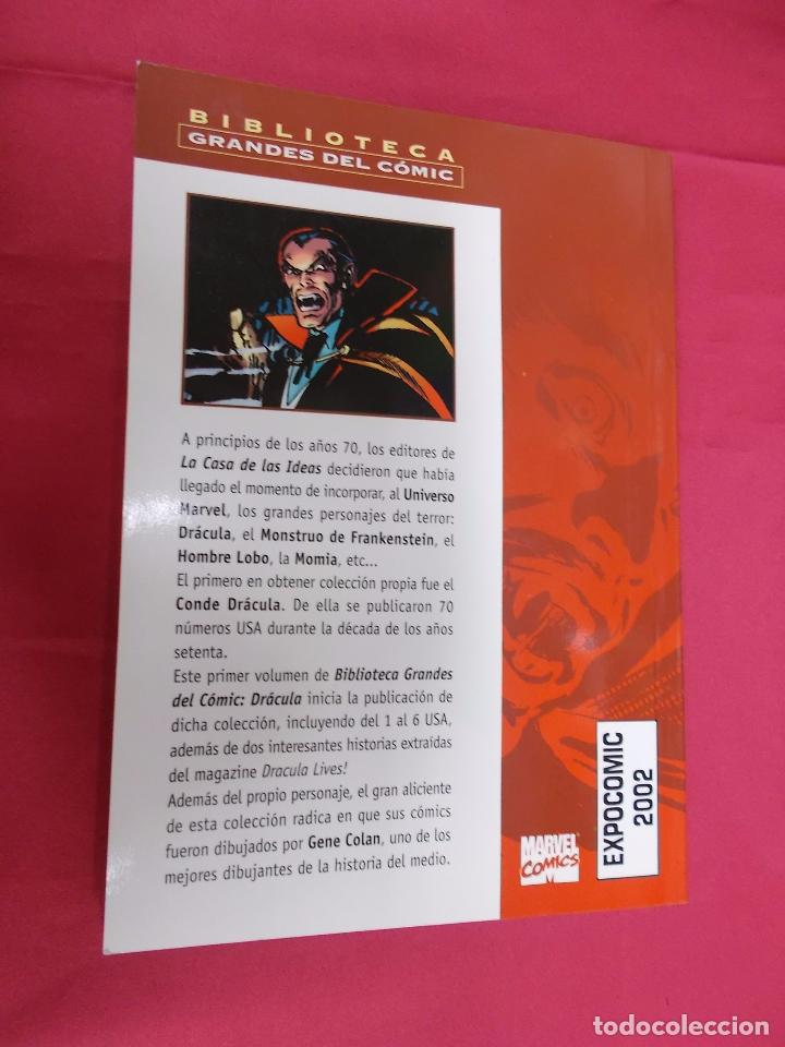 C&oacute;mics: BIBLIOTECA GRANDES DEL COMIC. DRACULA. N&ordm; 1. PLANETA. - Foto 3