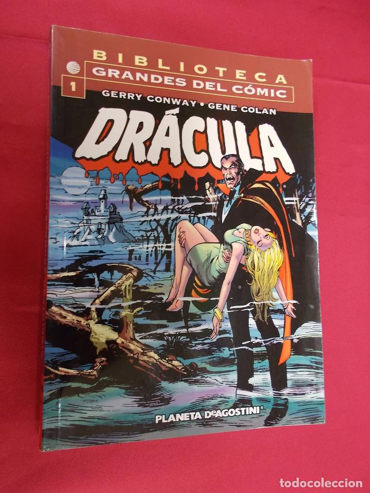 C&oacute;mics: BIBLIOTECA GRANDES DEL COMIC. DRACULA. N&ordm; 1. PLANETA. - Foto 1