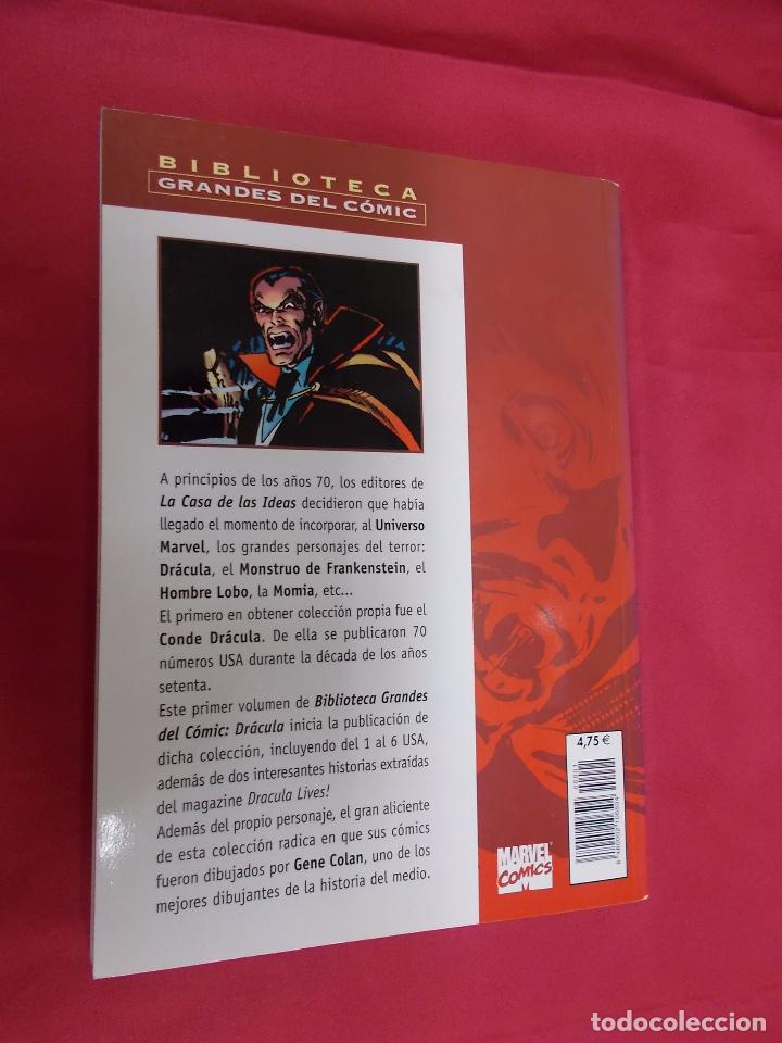 C&oacute;mics: BIBLIOTECA GRANDES DEL COMIC. DRACULA. N&ordm; 1. PLANETA. - Foto 4