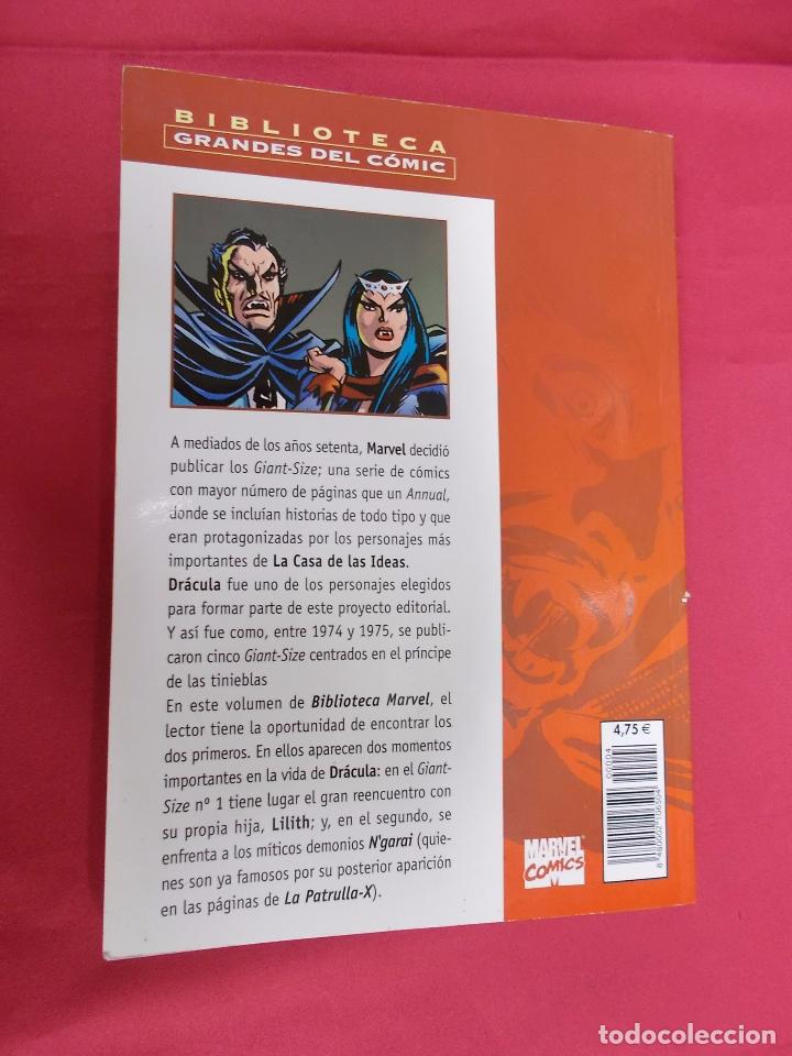 C&oacute;mics: BIBLIOTECA GRANDES DEL COMIC. DRACULA. N&ordm; 4. PLANETA. - Foto 5