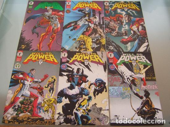 C&oacute;mics: WILL TO POWER COMPLETA 1 AL 6 - PLANETA - IMPECABLE - Foto 1