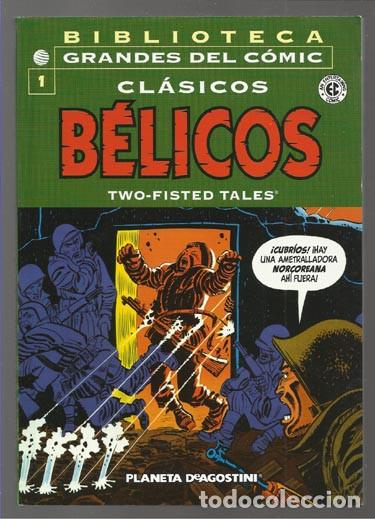C&oacute;mics: BIBLIOTECA GRANDES DEL C&Oacute;MIC: CL&Aacute;SICOS B&Eacute;LICOS 1, 2004, impecable. - Foto 1