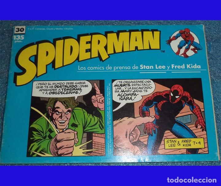 C&oacute;mics: SPIDERMAN LOS COMIC DE PRENSA DE STAN LEE 1990 N.&ordm; 30 - Foto 1