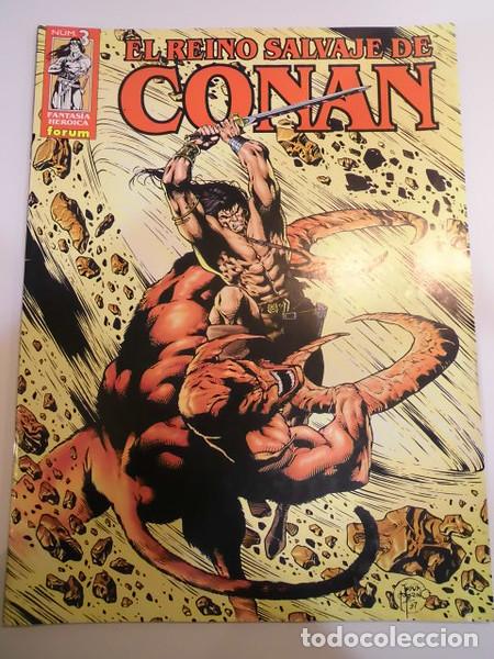C&oacute;mics: EL REINO SALVAJE DE CONAN - NUM 3 - PLANETA AGOSTINI - 2000 - Foto 1