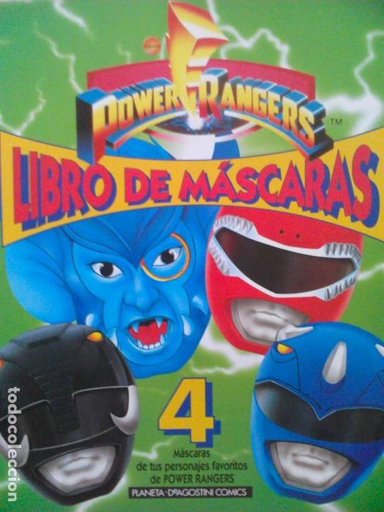 C&oacute;mics: Power Rangers libro de m&aacute;scaras - Foto 1