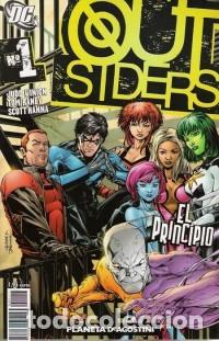 C&oacute;mics: OUTSIDERS N&ordm; 1 - PLANETA - COMO NUEVO - Foto 1