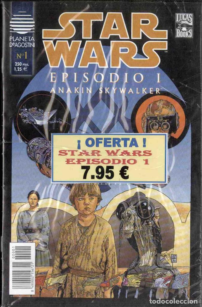 C&oacute;mics: star wars episodio 1, completa 4 n&uacute;meros, planeta - Foto 1