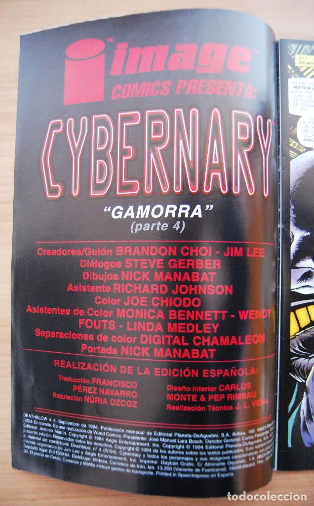 C&oacute;mics: CIBERNARY / DEATHBLOW - N&ordm;4 - IMAGE / PLANETA - 1994 - Foto 5